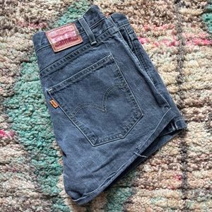 Vintage Levi’s Orange-Tag Denim Shorts